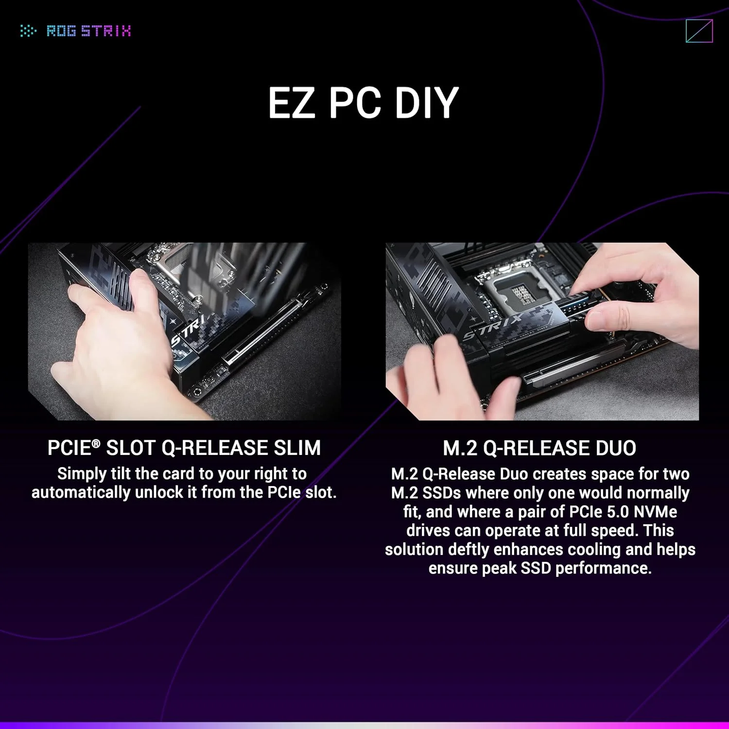مادربرد ایسوس ROG STRIX Z890-I GAMING WIFI اینتل Z890 LGA1851 DDR5 9200 HDMI 2xUSB4 2x M2 USB3.2 WiFi 7 + BT AURA RGB 2.5Gbit LAN Mini ITX 10+1+2+1 فاز قدرت، تاندربولت 4