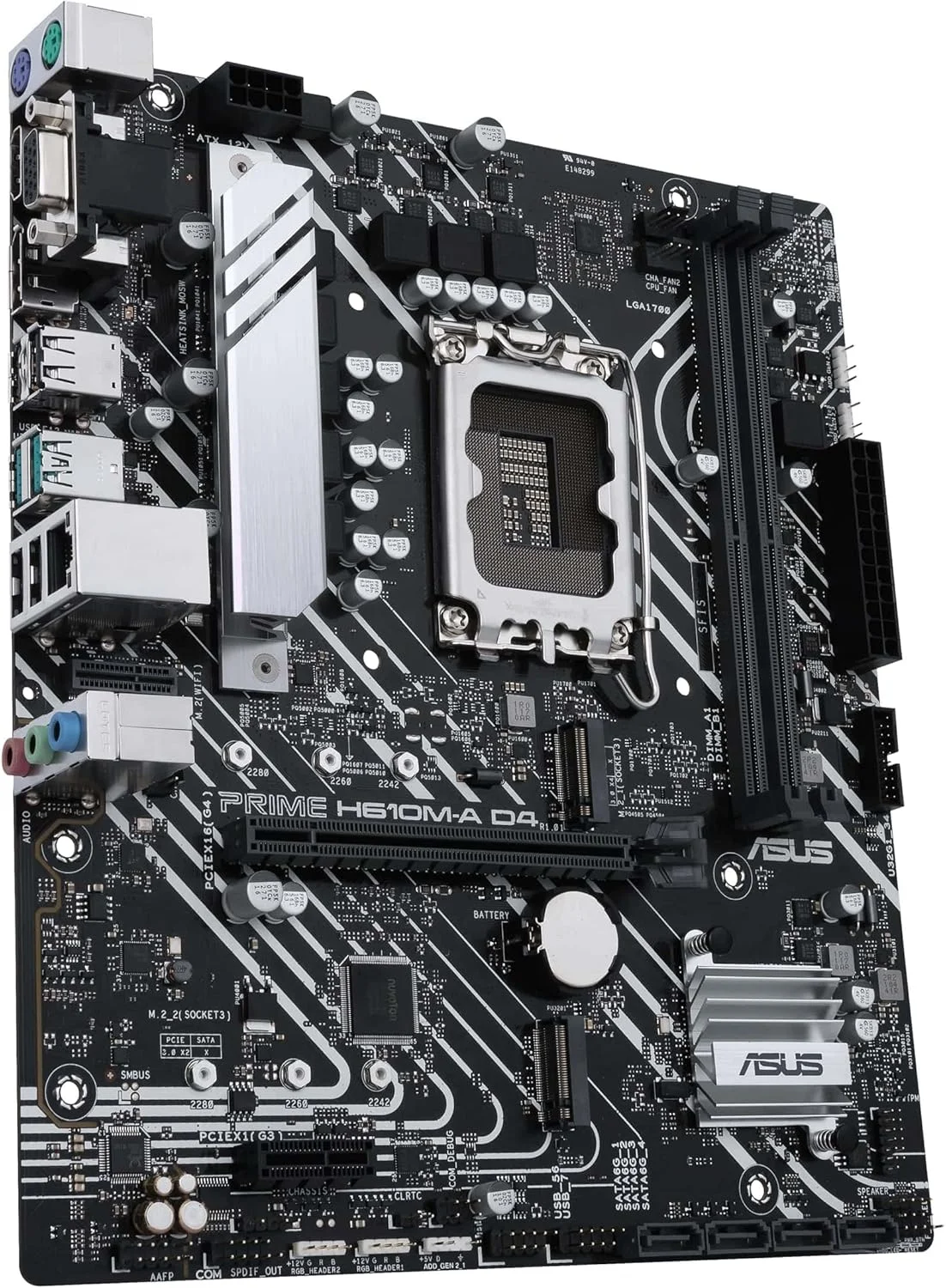 مادربرد ایسوس PRIME H610M-A D4-CSM LGA 1700 Micro ATX DDR4