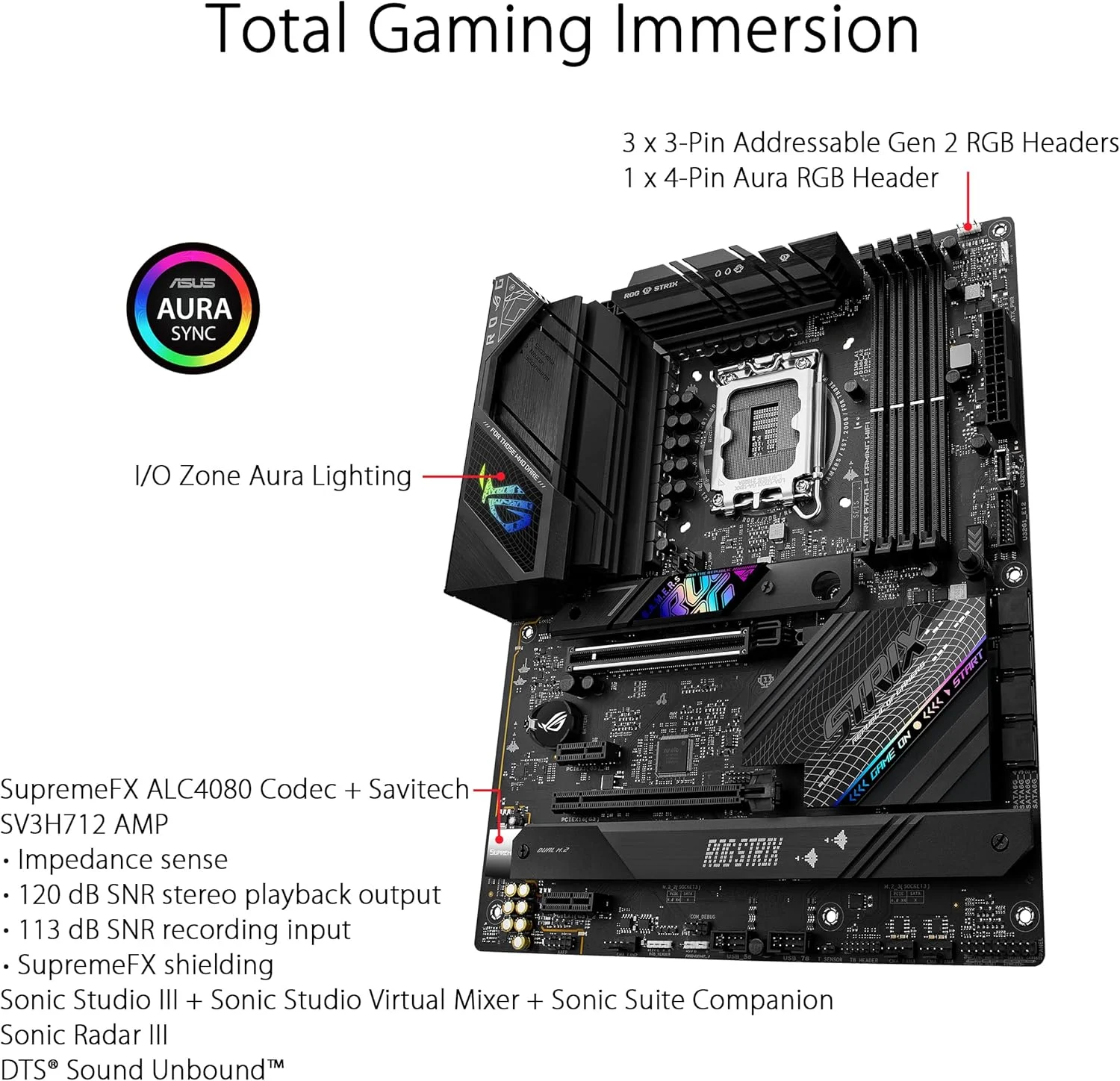 مادربرد ایسوس ROG STRIX B760F GAMING WIFI