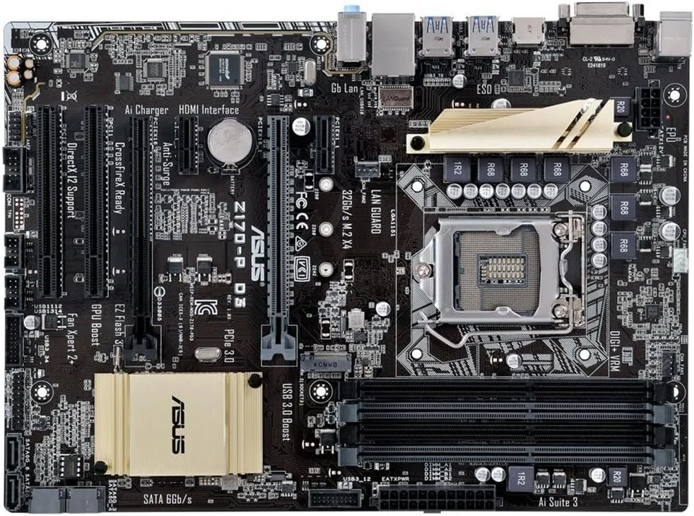 مادربرد ایسوس Z170-P D3 سوکت ATX
