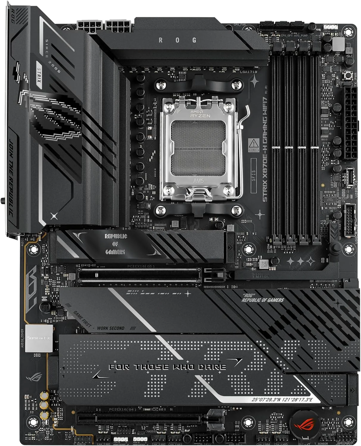 مادربرد ایسوس ROG Strix X870E-H Gaming WIFI7 سوکت AMD AM5 (ATX، DDR5، WiFi 7، 4X M.2، PCIe 5.0، 2X USB4، PCIe Slot Q-Release، Aura Sync) مادربرد ایسوس ROG Strix X870E-H Gaming WIFI7 سوکت AMD AM5 (ATX، DDR5، WiFi 7، 4X M.2، PCIe 5.0، 2X USB4، PCIe Slot Q-Release، Aura Sync)