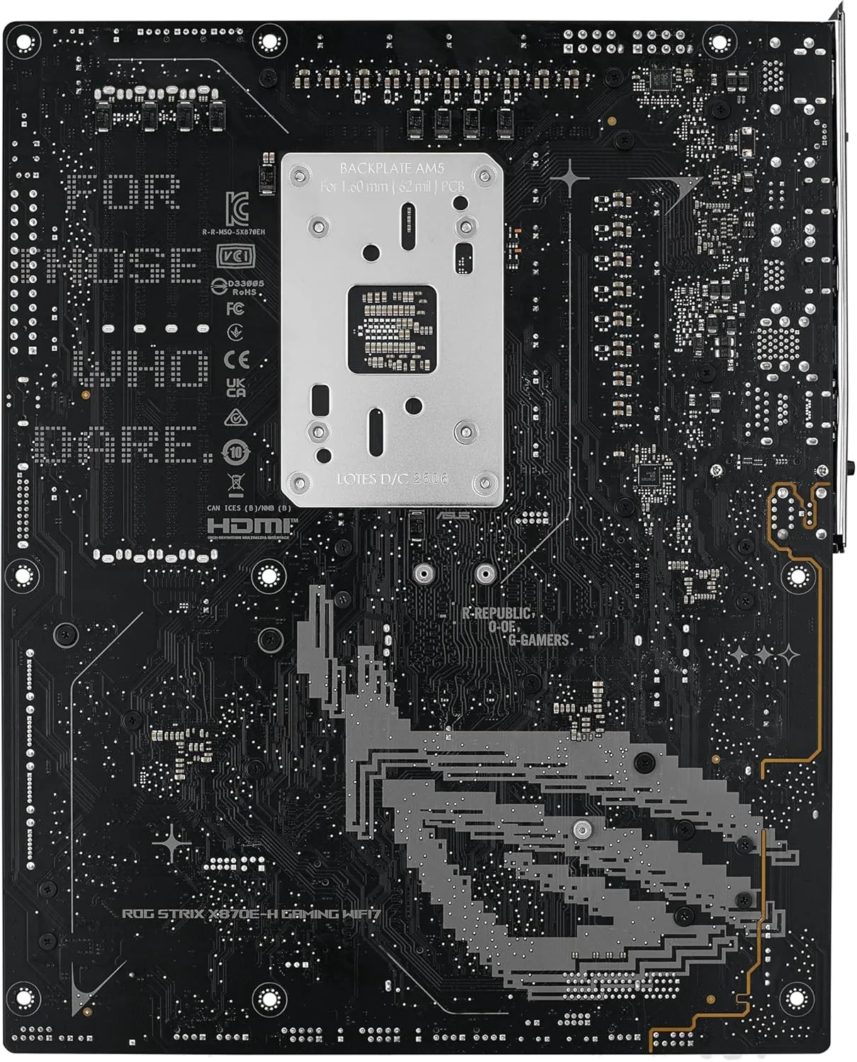 مادربرد ایسوس ROG Strix X870E-H Gaming WIFI7 سوکت AMD AM5 (ATX، DDR5، WiFi 7، 4X M.2، PCIe 5.0، 2X USB4، PCIe Slot Q-Release، Aura Sync) مادربرد ایسوس ROG Strix X870E-H Gaming WIFI7 سوکت AMD AM5 (ATX، DDR5، WiFi 7، 4X M.2، PCIe 5.0، 2X USB4، PCIe Slot Q-Release، Aura Sync)
