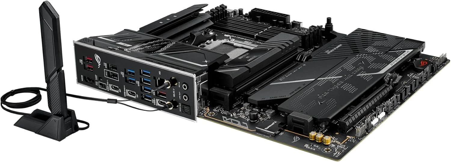 مادربرد ایسوس ROG Strix X870E-H Gaming WIFI7 سوکت AMD AM5 (ATX، DDR5، WiFi 7، 4X M.2، PCIe 5.0، 2X USB4، PCIe Slot Q-Release، Aura Sync) مادربرد ایسوس ROG Strix X870E-H Gaming WIFI7 سوکت AMD AM5 (ATX، DDR5، WiFi 7، 4X M.2، PCIe 5.0، 2X USB4، PCIe Slot Q-Release، Aura Sync)