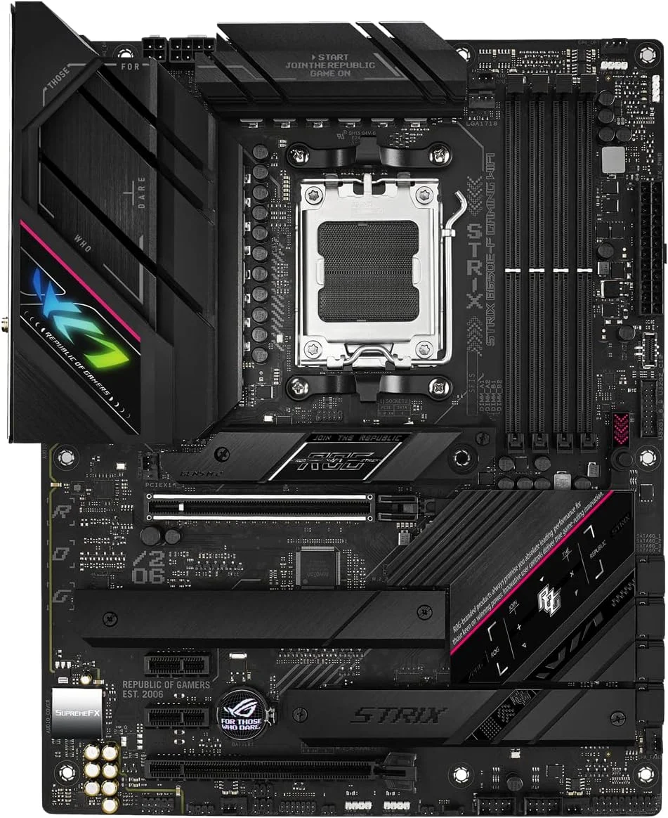 مادربرد ایسوس AMD B650S AM5 ATX حافظه DDR5، اسلات حافظه 4، 2xPCI Express 4.0 1x1xPCI Express 4.0 16x1xPCI Express 5.0 16x3xM.2 1xHDMI 1xDisplayPort 4xUSB 2.0 6xUSB 3.2 2