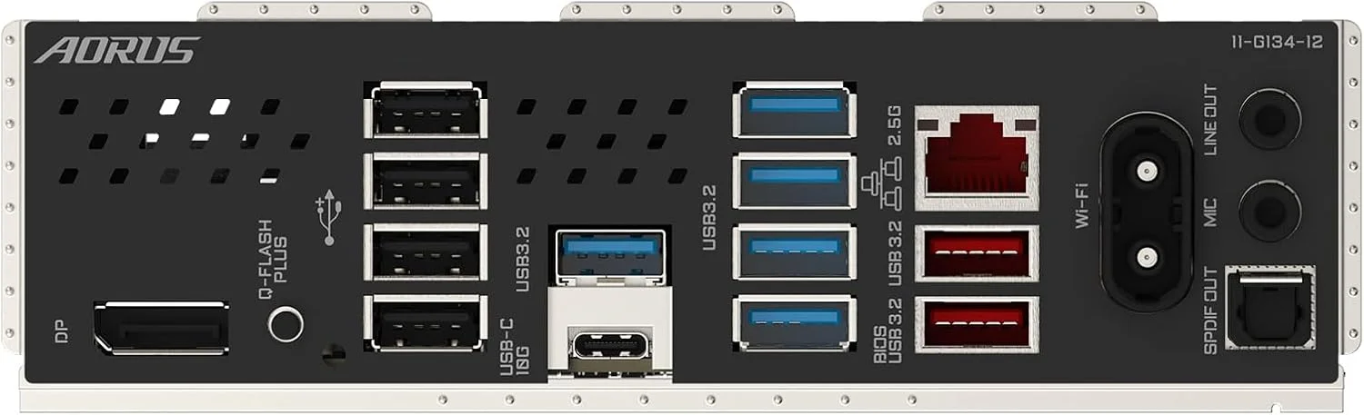 مادربرد GIGABYTE B850 AORUS Elite WIFI7 AMD AM5 LGA 1718، ATX، DDR5، 3X M.2، PCIe 5.0، USB-C، WIFI7، LAN 2.5GbE، EZ-Latch، 5 سال گارانتی