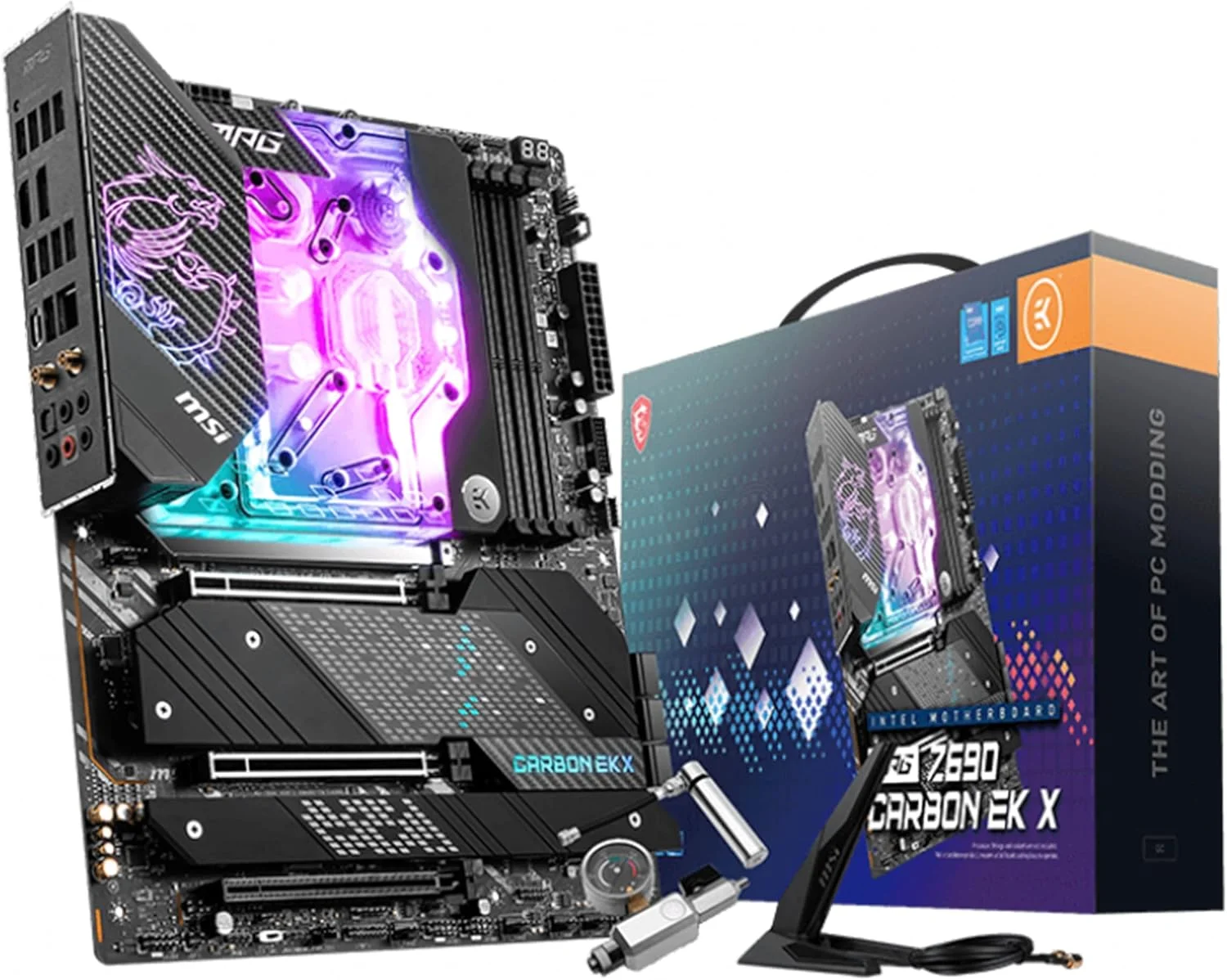 مادربرد MSI MPG Z690 Carbon EK X سوکت 1700 ATX 7D30-001R