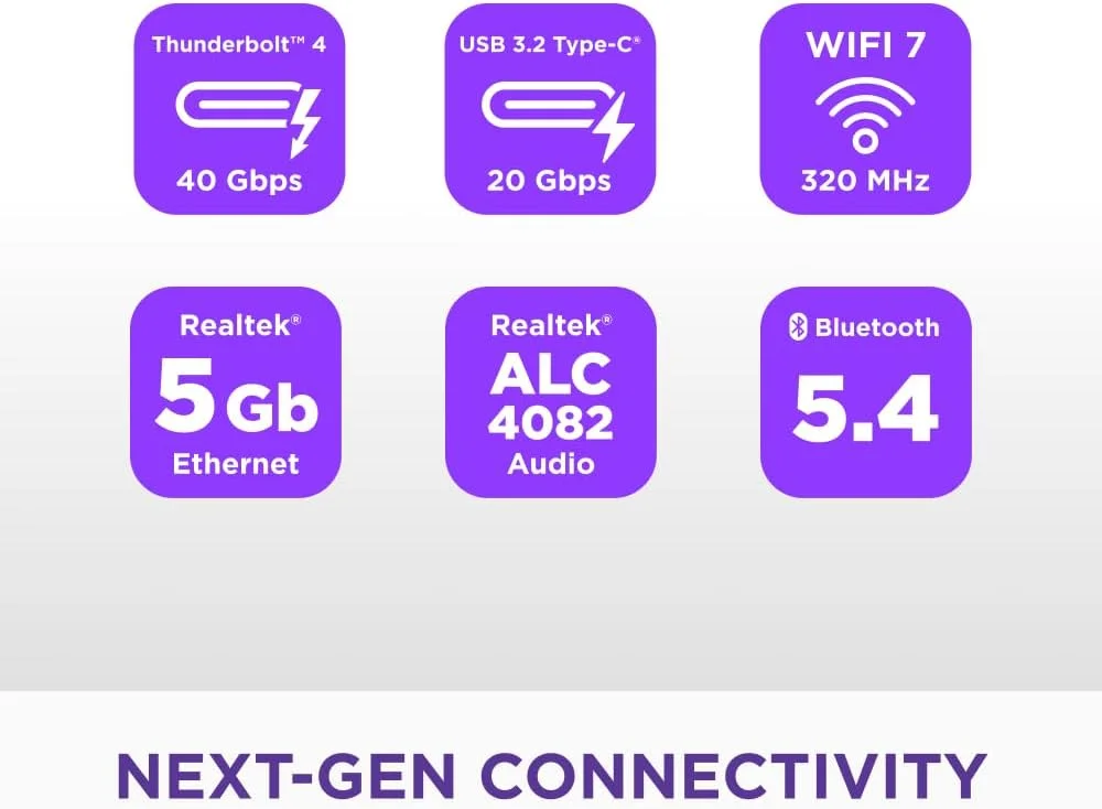 مادربرد گیمینگ NZXT N9 Z890 - Intel Z890 LGA 1851 ATX برای Core Ultra (سری 2) - 20+1+1، DDR5، 5X M.2، PCIe 5.0، Wi-Fi 7، 5GbE، Thunderbolt 4 - RGB، پوشش فلزی کامل - مشکی