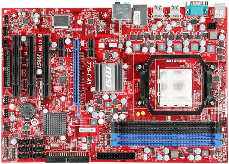 مادربرد MSI 770-C45 سوکت AM3/ AMD 770/ DDR3/ A&GbE/ATX مادربرد MSI 770-C45 سوکت AM3/ AMD 770/ DDR3/ A&GbE/ATX