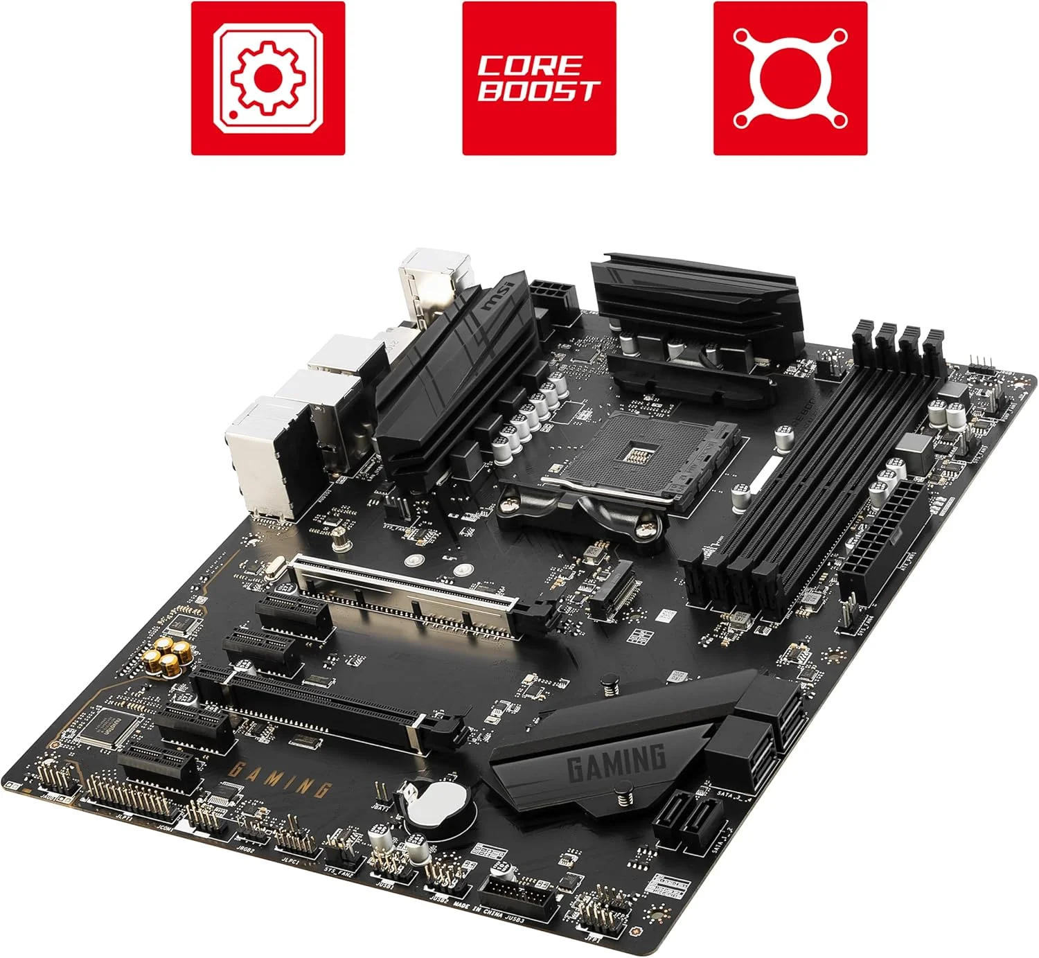 مادربرد ام اس آی MSI 7B86-050R MPG B550 Gaming PLUS، مشکی