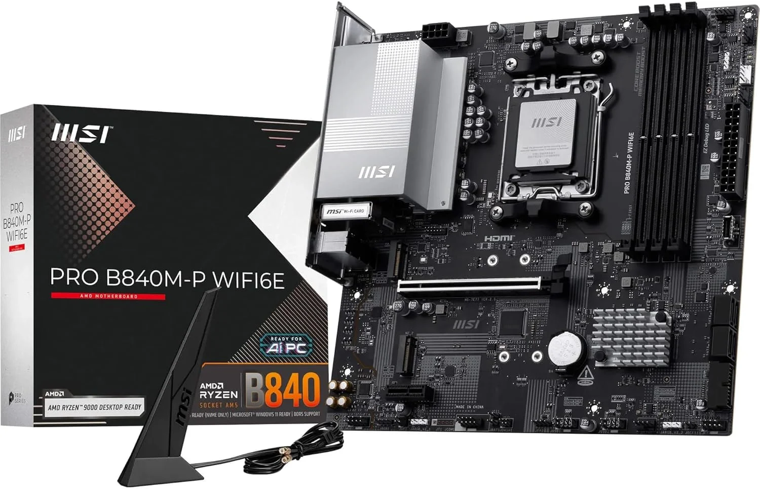 مادربرد ام اس آی PRO B840M-P WIFI6E