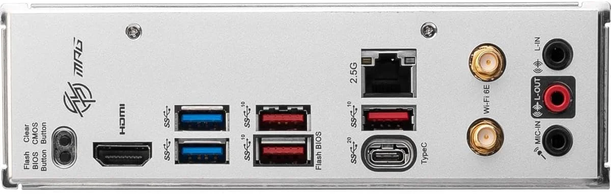 مادربرد گیمینگ MSI MPG B650I Edge WiFi (AMD AM5، Mini-ITX، DDR5، PCIe 4.0، M.2، SATA 6Gb/s، USB 3.2 Gen 2، HDMI، Wi-Fi 6E، پردازنده های دسکتاپ سری AMD Ryzen 7000) مادربرد گیمینگ MSI MPG B650I Edge WiFi (AMD AM5، Mini-ITX، DDR5، PCIe 4.0، M.2، SATA 6Gb/s، USB 3.2 Gen 2، HDMI، Wi-Fi 6E، پردازنده های دسکتاپ سری AMD Ryzen 7000)