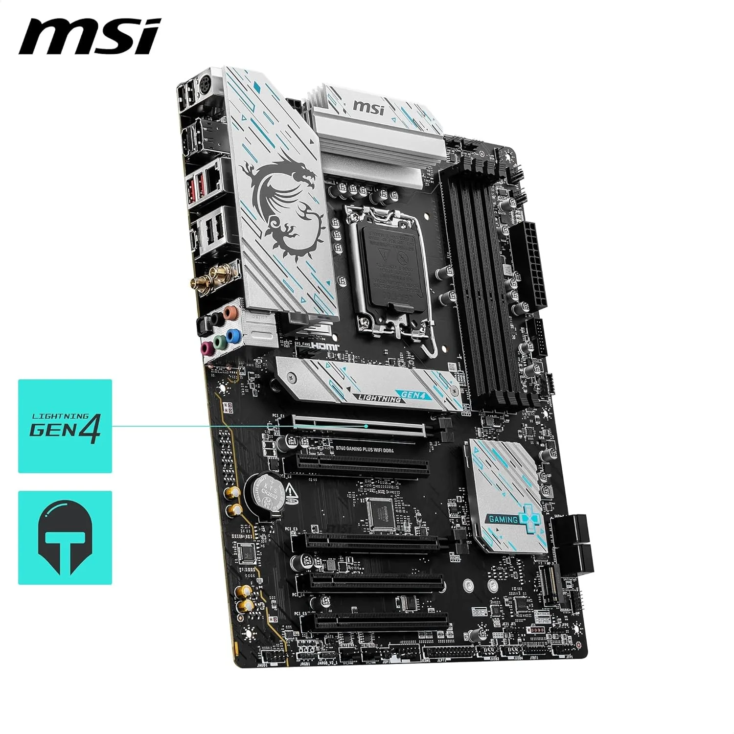 مادربرد ام اس آی B760 Gaming Plus WiFi Ddr4