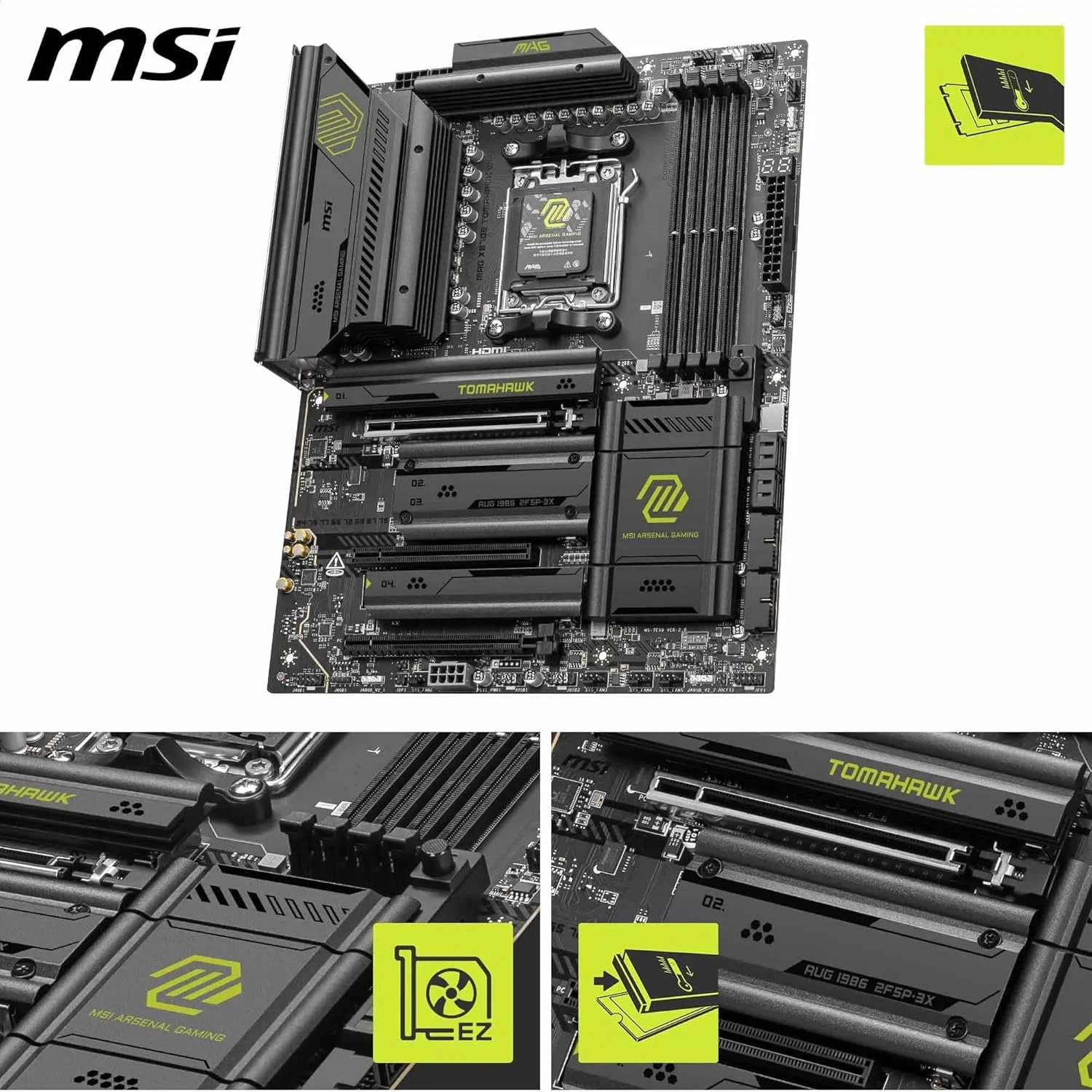 مادربرد MSI MAG X870E Tomahawk WiFi