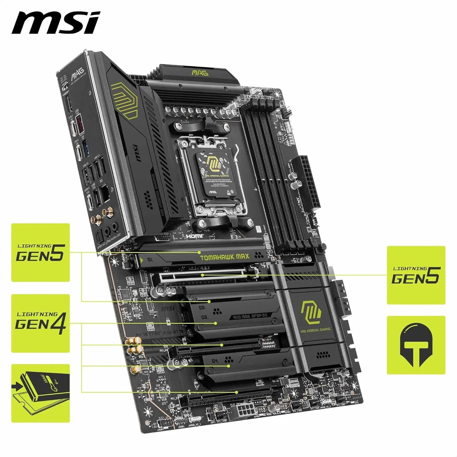 مادربرد MSI MAG X870E Tomahawk WiFi