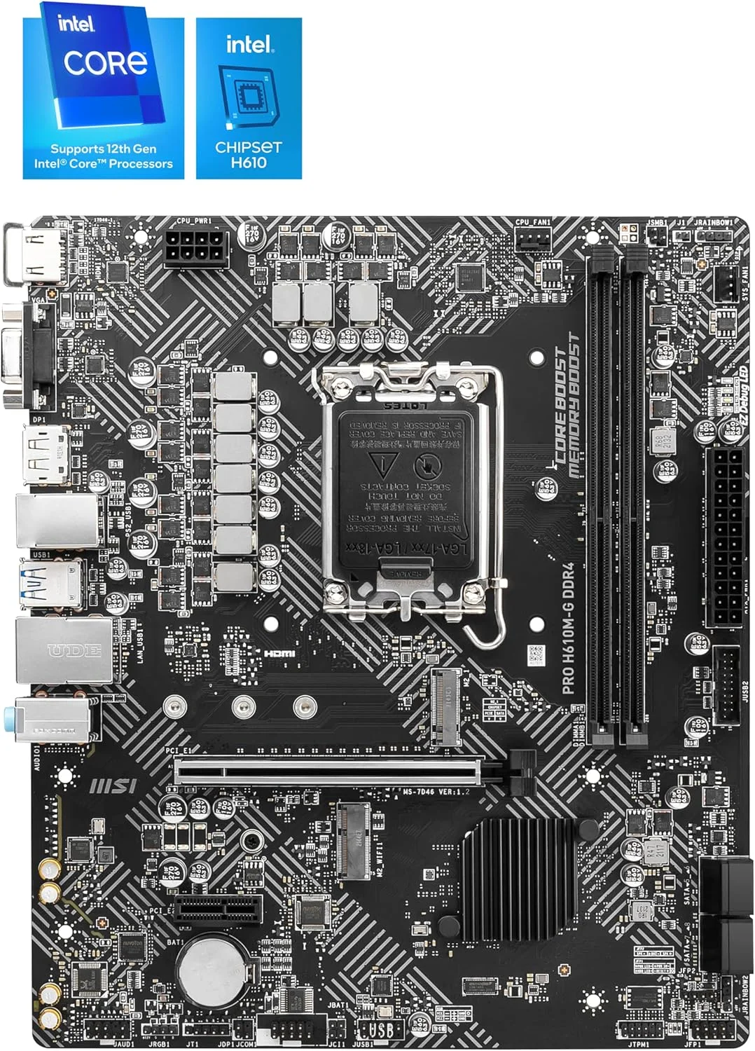 مادربرد MSI، مدل استاندارد مادربرد MSI، مدل استاندارد