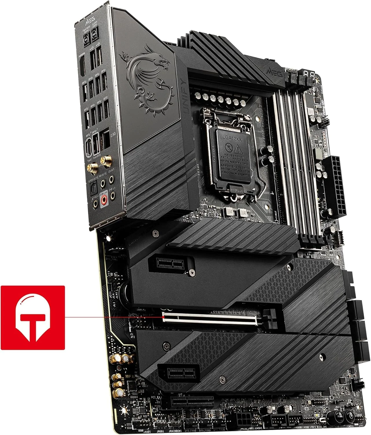 مادربرد گیمینگ MSI MEG Z590 UNIFY (ATX، نسل 11/10 پردازنده Intel Core، سوکت LGA 1200، DDR4، PCIe 4، SLI/CFX، اسلات های M.2، Wi-Fi 6E) مادربرد گیمینگ MSI MEG Z590 UNIFY (ATX، نسل 11/10 پردازنده Intel Core، سوکت LGA 1200، DDR4، PCIe 4، SLI/CFX، اسلات های M.2، Wi-Fi 6E)