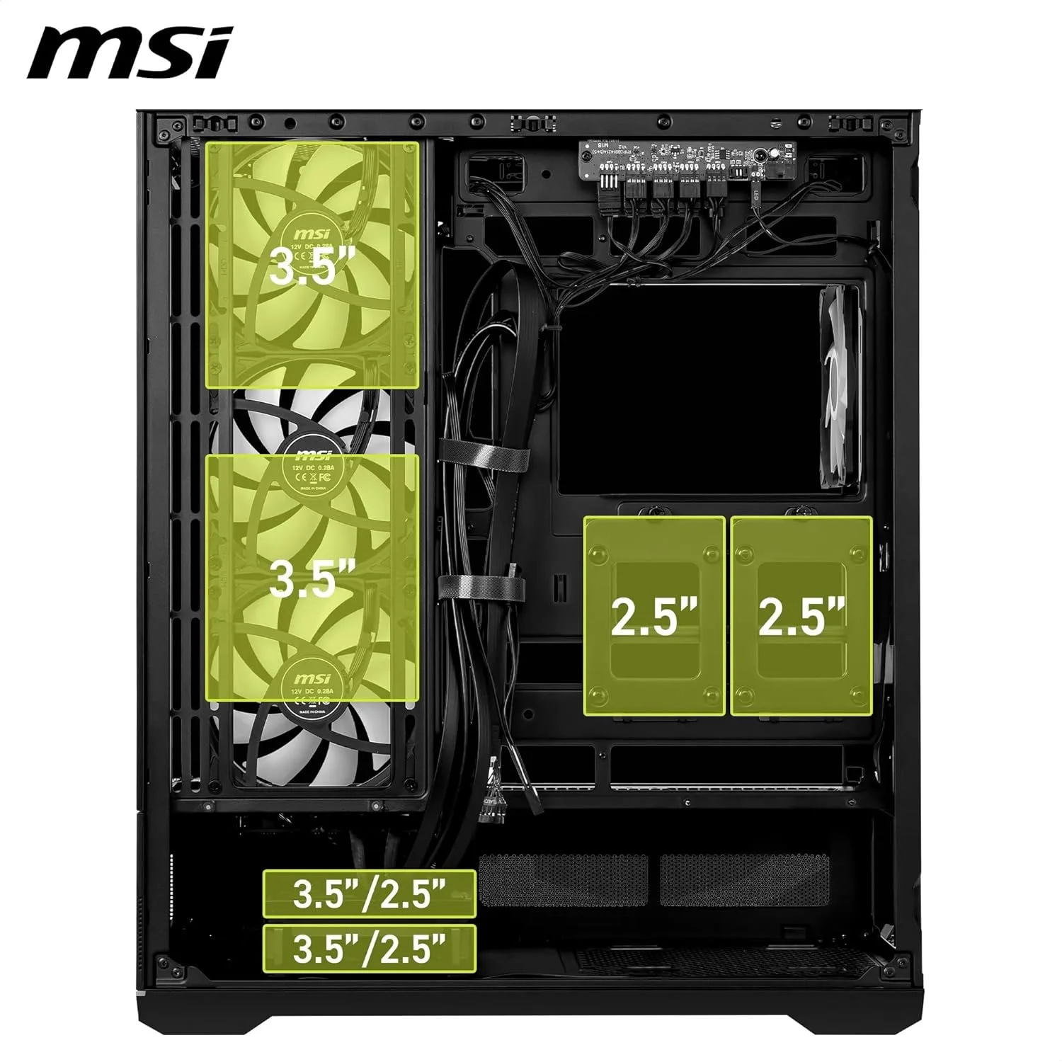 کیس کامپیوتر گیمینگ میدتاور MSI MAG PANO 110R PZ، پشتیبانی از کارت گرافیک تا طول 400 میلیمتر، فیلترهای گرد و غبار قابل جابجایی، USB 20Gbps (Type-C)، پشتیبانی از مادربرد ATX و Micro-ATX با اتصال پشتی - مشکی کیس کامپیوتر گیمینگ میدتاور MSI MAG PANO 110R PZ، پشتیبانی از کارت گرافیک تا طول 400 میلیمتر، فیلترهای گرد و غبار قابل جابجایی، USB 20Gbps (Type-C)، پشتیبانی از مادربرد ATX و Micro-ATX با اتصال پشتی - مشکی