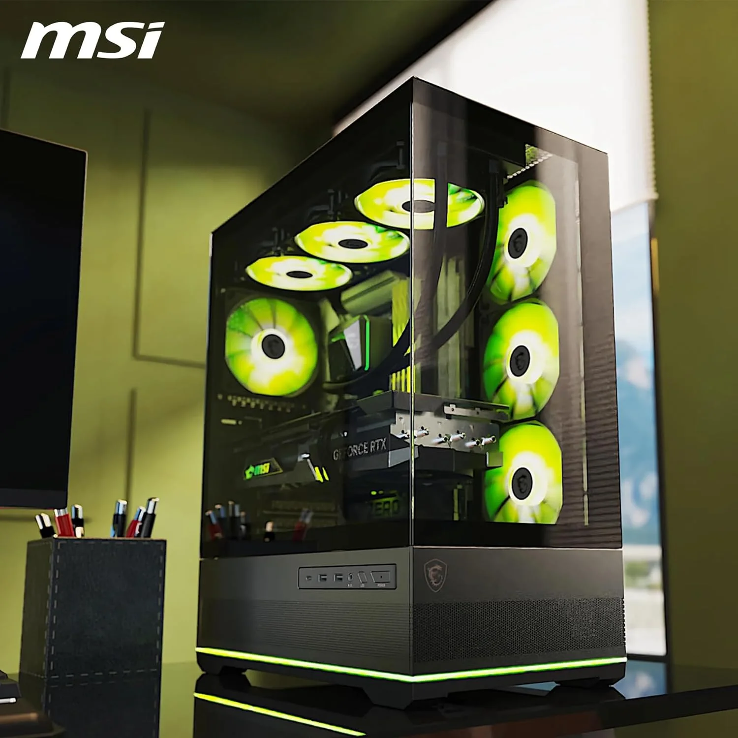 کیس کامپیوتر گیمینگ میدتاور MSI MAG PANO 110R PZ، پشتیبانی از کارت گرافیک تا طول 400 میلیمتر، فیلترهای گرد و غبار قابل جابجایی، USB 20Gbps (Type-C)، پشتیبانی از مادربرد ATX و Micro-ATX با اتصال پشتی - مشکی کیس کامپیوتر گیمینگ میدتاور MSI MAG PANO 110R PZ، پشتیبانی از کارت گرافیک تا طول 400 میلیمتر، فیلترهای گرد و غبار قابل جابجایی، USB 20Gbps (Type-C)، پشتیبانی از مادربرد ATX و Micro-ATX با اتصال پشتی - مشکی