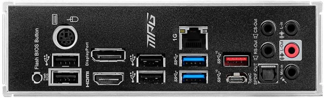 مادربرد گیمینگ MSI MPG B550 Gaming Plus AMD AM4 DDR4 PCIe 4.0, SATA 6Gb/s M.2 USB 3.2 Gen 2 HDMI/DP ATX 7C56-003R مادربرد گیمینگ MSI MPG B550 Gaming Plus AMD AM4 DDR4 PCIe 4.0, SATA 6Gb/s M.2 USB 3.2 Gen 2 HDMI/DP ATX 7C56-003R