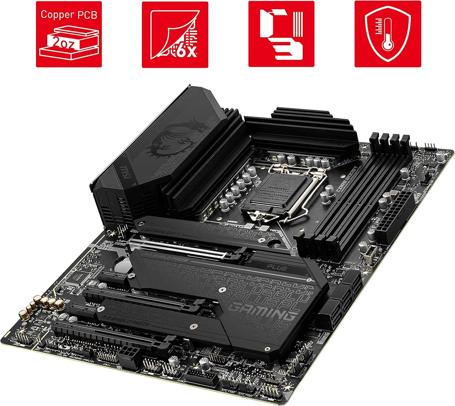 مادربرد گیمینگ MSI MPG Z590 Gaming Plus (ATX، نسل 11/10 پردازنده های Intel Core، سوکت LGA 1200، DDR4، PCIe 4، CFX، اسلات های M.2، USB 3.2 Gen 2، DP/HDMI، Mystic Light RGB) مادربرد گیمینگ MSI MPG Z590 Gaming Plus (ATX، نسل 11/10 پردازنده های Intel Core، سوکت LGA 1200، DDR4، PCIe 4، CFX، اسلات های M.2، USB 3.2 Gen 2، DP/HDMI، Mystic Light RGB)