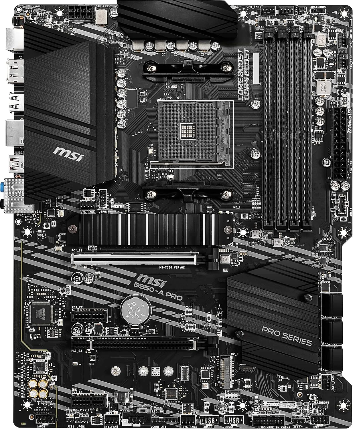مادربرد ام اس آی B550-A PRO مدل ATX [چیپست AMD B550] MB5032