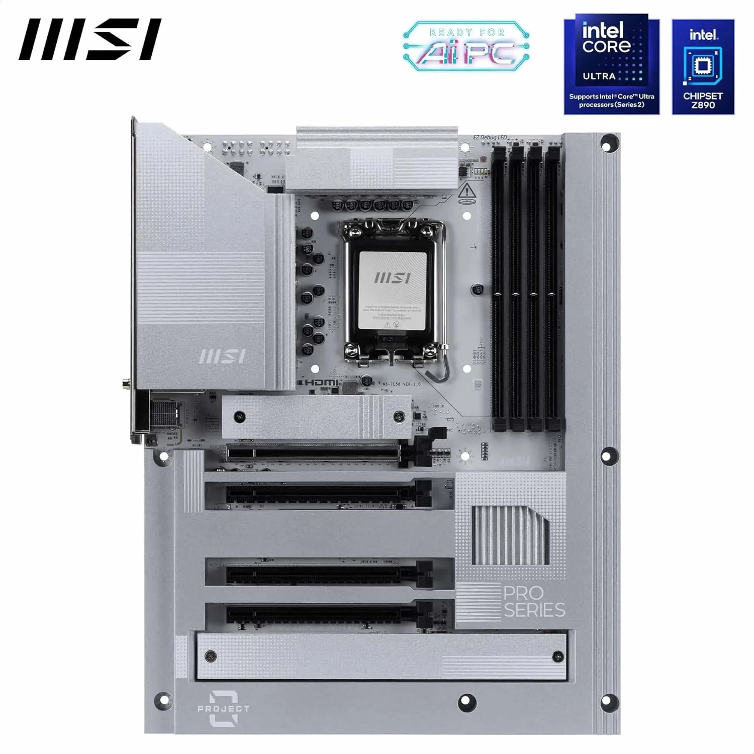 مادربرد MSI PRO Z890-S WiFi PZ مادربرد MSI PRO Z890-S WiFi PZ