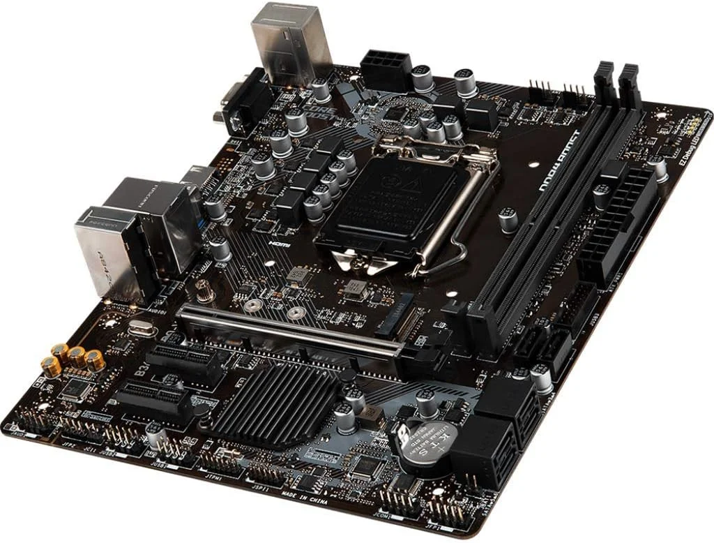 مادربرد MSI ProSeries Intel B365 LGA 1151 با پشتیبانی از پردازندههای نسل نهم/هشتم اینتل، گیگابیت LAN، DDR4، USB/VGA/HDMI Micro ATX (B365M PRO-VH) (B365MPROVH) مادربرد MSI ProSeries Intel B365 LGA 1151 با پشتیبانی از پردازندههای نسل نهم/هشتم اینتل، گیگابیت LAN، DDR4، USB/VGA/HDMI Micro ATX (B365M PRO-VH) (B365MPROVH)