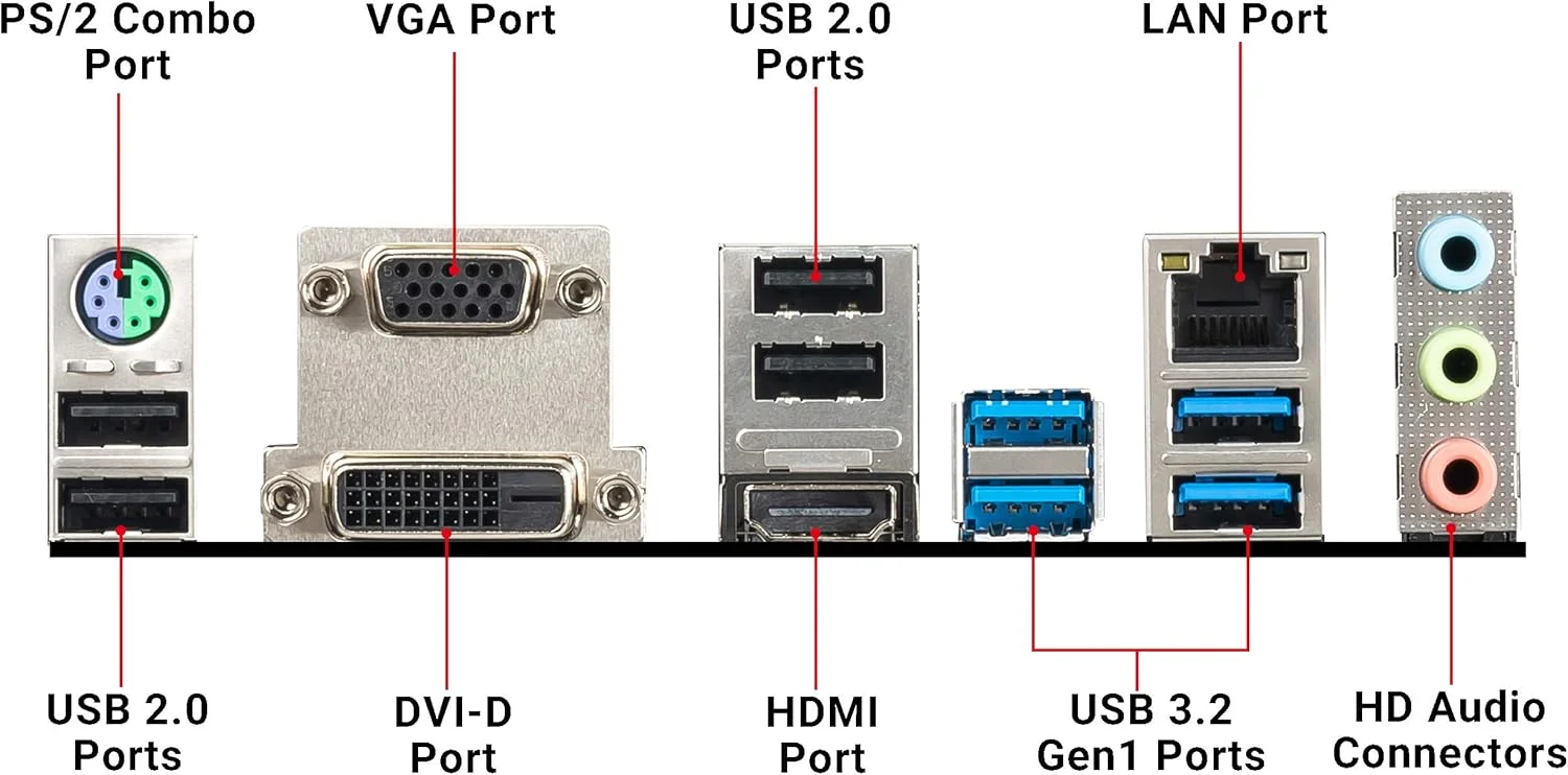 مادربرد MSI ProSeries AMD Ryzen نسل دوم و سوم AM4 M.2 USB 3 DDR4 D-Sub DVI HDMI Micro-ATX (B450M PRO-VDH Max) مادربرد MSI ProSeries AMD Ryzen نسل دوم و سوم AM4 M.2 USB 3 DDR4 D-Sub DVI HDMI Micro-ATX (B450M PRO-VDH Max)