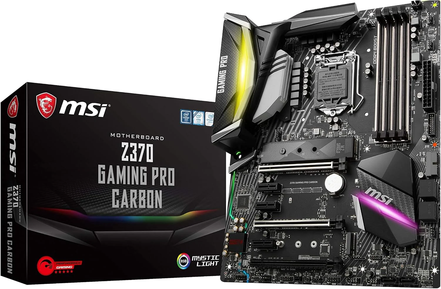 مادربرد MSI Z370 GAMING PRO CARBON DDR4 SLI ATX