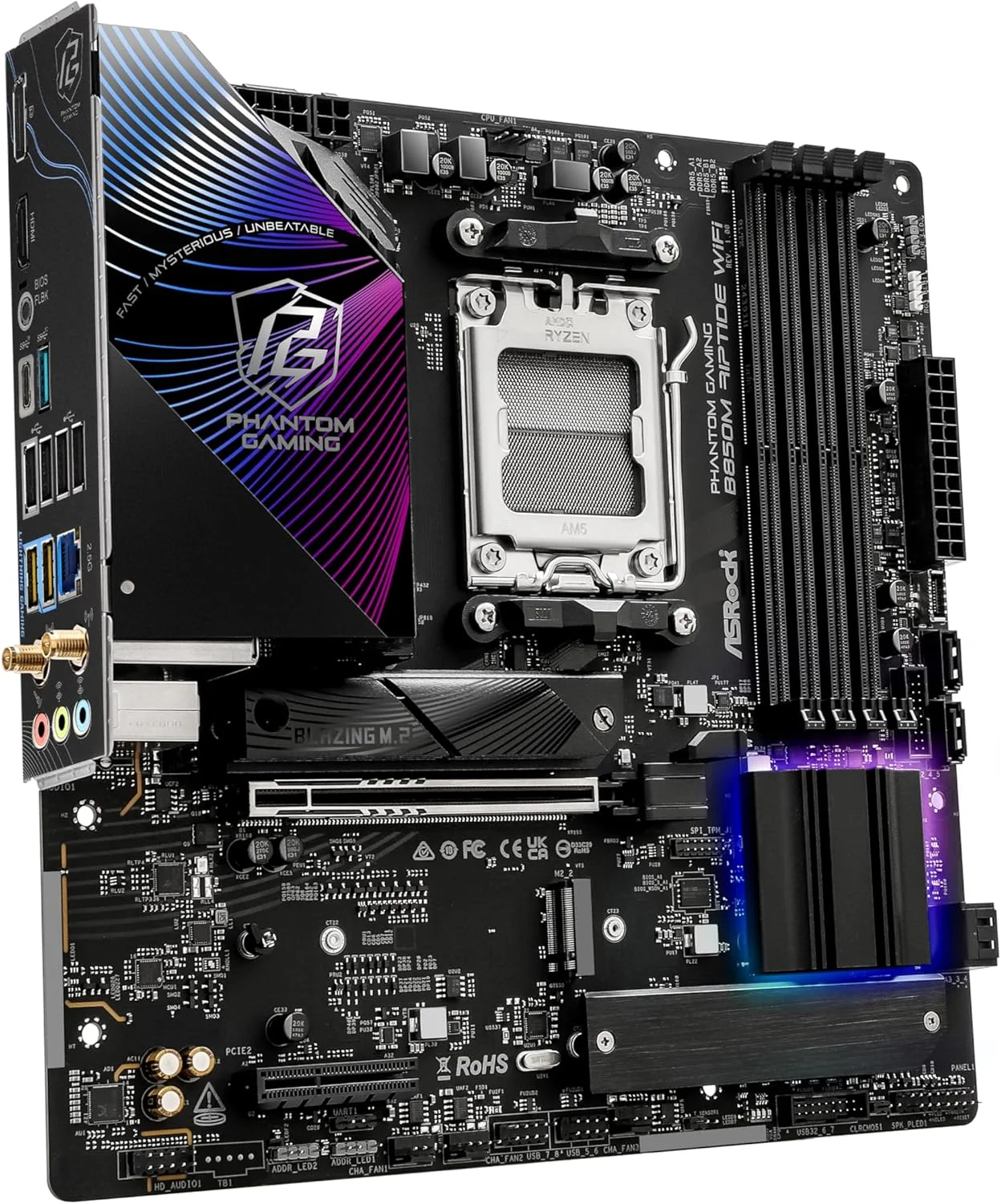 مادربرد ASRock AMD AM5 B850M Riptide WiFi