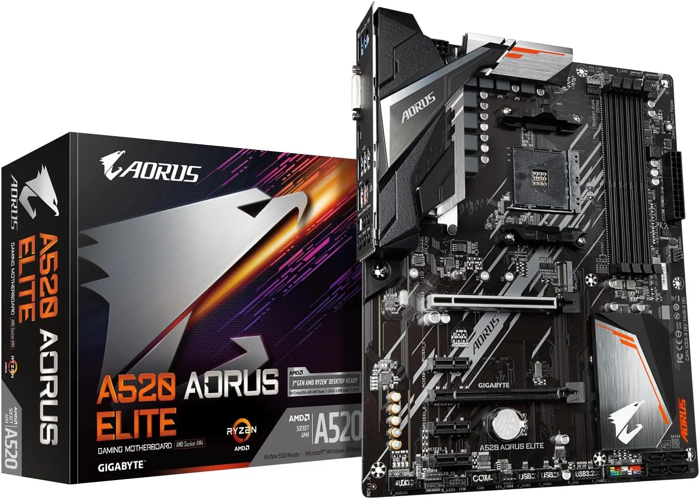 مادربرد گیگابایت A520 AORUS Elite