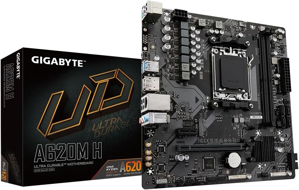 مادربرد GIGABYTE A620M H mATX سوکت AM5 HDMIDPM.2