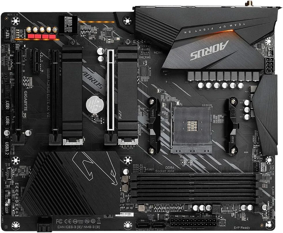 مادربرد گیگابایت B550 AORUS ELITE AX V2 AMD B550 سوکت AM4 ATX