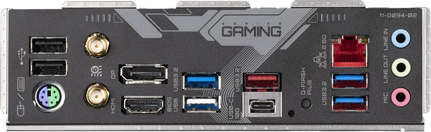 مادربرد GIGABYTE B650 Gaming X AX (AM5/ LGA 1718/ AMD/ B650/ ATX/ 5 سال گارانتی/ DDR5/ PCIe 4.0 M.2/ PCIe 4.0/ USB 3.2 Gen2x2 Type-C/AMD Wi-Fi 6E/ Realtek 2.5GbE LAN) مادربرد GIGABYTE B650 Gaming X AX (AM5/ LGA 1718/ AMD/ B650/ ATX/ 5 سال گارانتی/ DDR5/ PCIe 4.0 M.2/ PCIe 4.0/ USB 3.2 Gen2x2 Type-C/AMD Wi-Fi 6E/ Realtek 2.5GbE LAN)