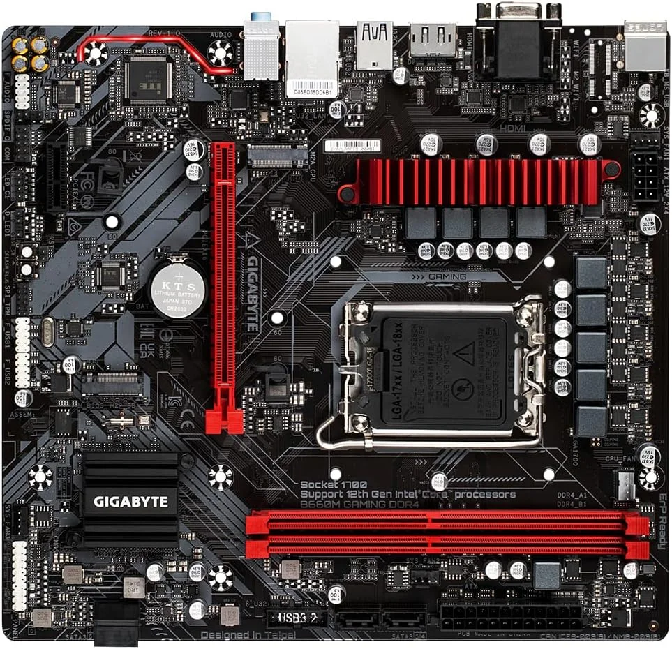 مادربرد گیگابایت B660M GAMING DDR4 (سوکت LGA1700) Micro ATX مادربرد گیگابایت B660M GAMING DDR4 (سوکت LGA1700) Micro ATX