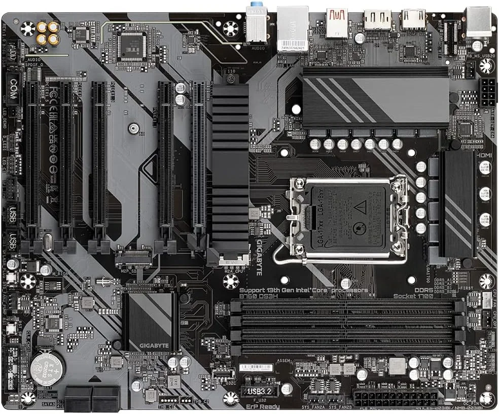 مادربرد GIGABYTE B760 DS3H LGA 1700 مادربرد GIGABYTE B760 DS3H LGA 1700