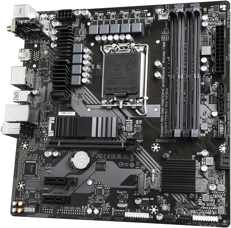 مادربرد گیگابایت مدل MB GBT Intel 1700 B760M DS3H AX DDR4 مادربرد گیگابایت مدل MB GBT Intel 1700 B760M DS3H AX DDR4