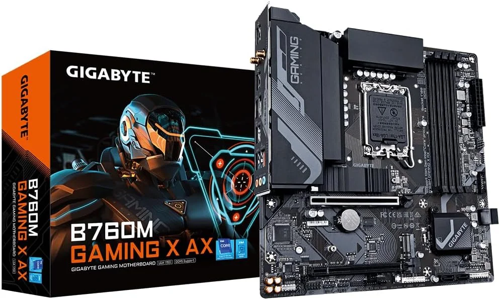 مادربرد گیگابایت B760M Gaming X AX Intel B760 LGA 1700 micro ATX
