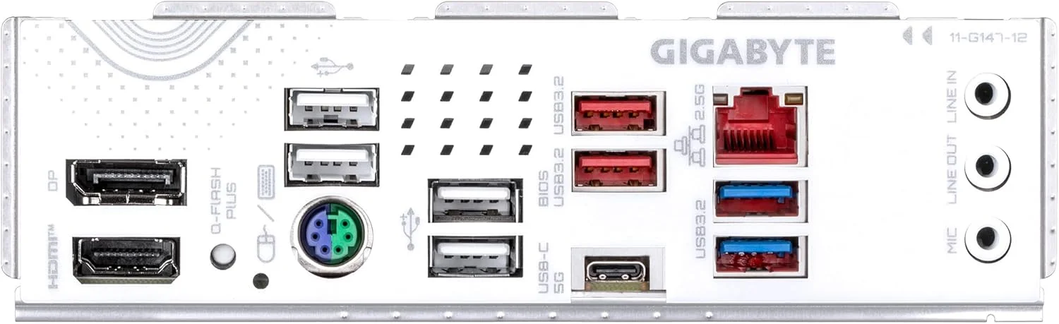 مادربرد GIGABYTE B850 EAGLE ICE - پردازنده های AMD Ryzen سری 9000، VRM دیجیتال 8+2+2 فاز، DDR5 تا 8200 مگاهرتز (OC)، 1xPCIe 5.0 + 2xPCIe 4.0 M.2، LAN 2.5 GbE، USB 3.2 Gen 2 مادربرد GIGABYTE B850 EAGLE ICE - پردازنده های AMD Ryzen سری 9000، VRM دیجیتال 8+2+2 فاز، DDR5 تا 8200 مگاهرتز (OC)، 1xPCIe 5.0 + 2xPCIe 4.0 M.2، LAN 2.5 GbE، USB 3.2 Gen 2