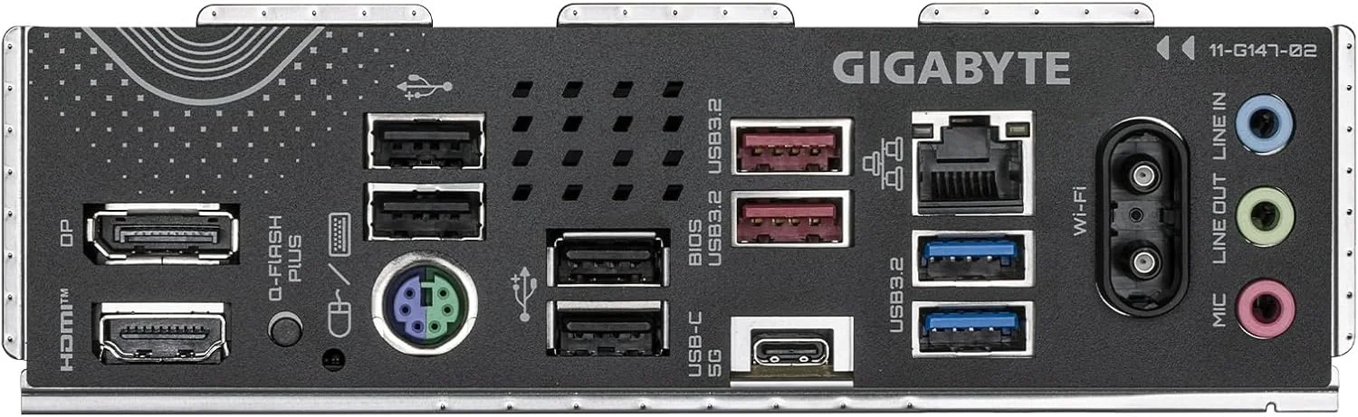 مادربرد GIGABYTE B850 Eagle WIFI6E AMD AM5 LGA 1718، ATX، DDR5، 3X M.2، PCIe 5.0، USB-C، WIFI6E، LAN 1GbE، EZ-Latch، 5 سال گارانتی مادربرد GIGABYTE B850 Eagle WIFI6E AMD AM5 LGA 1718، ATX، DDR5، 3X M.2، PCIe 5.0، USB-C، WIFI6E، LAN 1GbE، EZ-Latch، 5 سال گارانتی