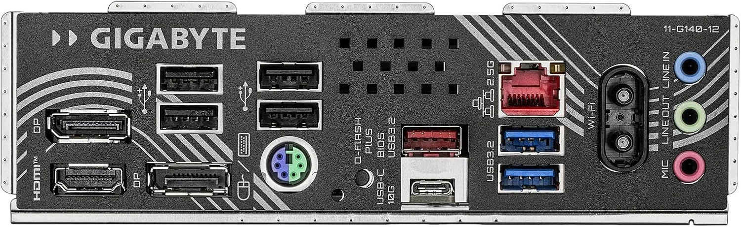 مادربرد GIGABYTE B850M Eagle WIFI6E AMD AM5، M-ATX، DDR5، 2X M.2، PCIe 5.0، USB-C، USB 3.2 Gen 2، WIFI6E، LAN 2.5GbE، EZ-Latch، Wi-Fi EZ-Plug مادربرد GIGABYTE B850M Eagle WIFI6E AMD AM5، M-ATX، DDR5، 2X M.2، PCIe 5.0، USB-C، USB 3.2 Gen 2، WIFI6E، LAN 2.5GbE، EZ-Latch، Wi-Fi EZ-Plug