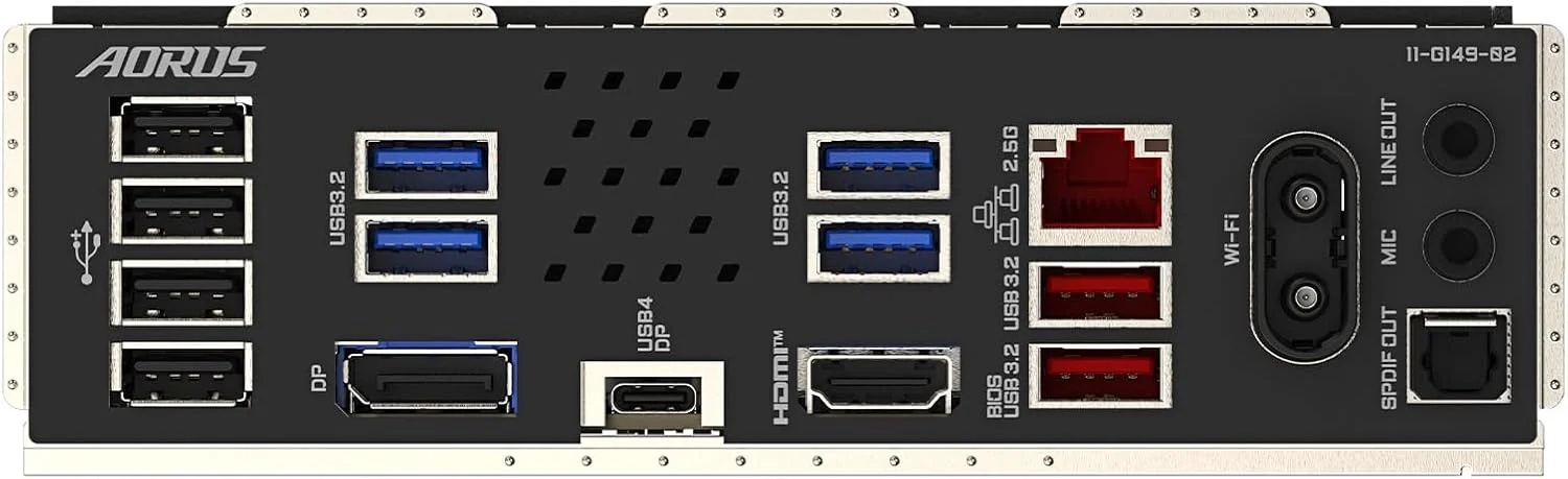 مادربرد GIGABYTE B860M AORUS Elite WIFI6E Intel Core Ultra (سری 2) LGA 1851، mATX، DDR5، 3X M.2، PCIe 5.0، USB-C، WIFI6E، LAN 2.5GbE، EZ-Latch مادربرد GIGABYTE B860M AORUS Elite WIFI6E Intel Core Ultra (سری 2) LGA 1851، mATX، DDR5، 3X M.2، PCIe 5.0، USB-C، WIFI6E، LAN 2.5GbE، EZ-Latch