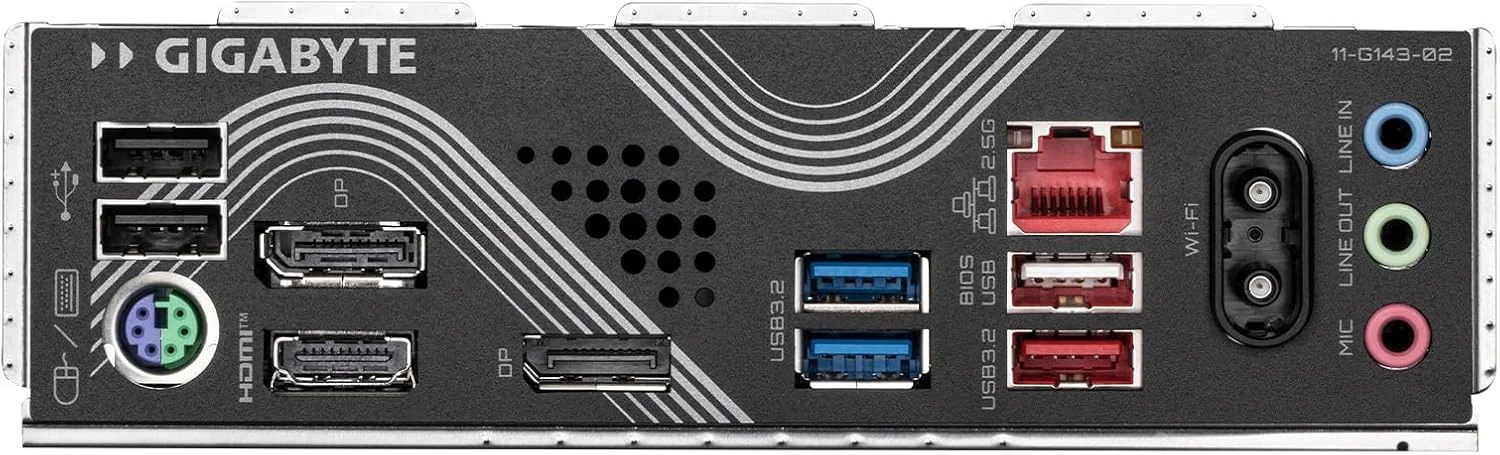 مادربرد GIGABYTE B860M Eagle Plus WIFI6E Intel Core Ultra (سری 2) LGA 1851، mATX، DDR5، 2X M.2، PCIe 5.0، USB-C، WIFI6E، LAN 2.5GbE، EZ-Latch مادربرد GIGABYTE B860M Eagle Plus WIFI6E Intel Core Ultra (سری 2) LGA 1851، mATX، DDR5، 2X M.2، PCIe 5.0، USB-C، WIFI6E، LAN 2.5GbE، EZ-Latch