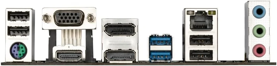 مادربرد گیگابایت H610I DDR4 - پشتیبانی از پردازنده‌های نسل 14 اینتل، VRM دیجیتال هیبریدی 4+1+1، پشتیبانی از DDR4 تا 3200 مگاهرتز (OC)، 1xPCIe 3.0 M.2، GbE LAN، USB 3.2 Gen 1