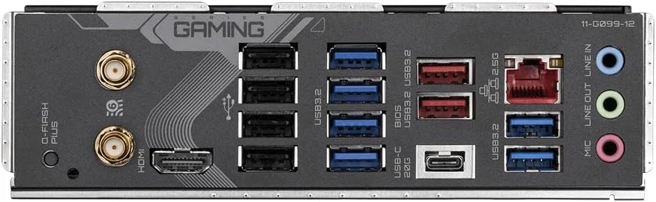 مادربرد گیگابایت X670 GAMING X AX V2 - پشتیبانی از پردازنده های AMD Ryzen 7000، دارای VRM با 16+2+2 فاز، پشتیبانی از DDR5 تا 8000 مگاهرتز (OC)، دارای 4 اسلات PCIe 4.0 M.2، Wi-Fi 6E، LAN 2.5GbE، USB 3.2 Gen 2 مادربرد گیگابایت X670 GAMING X AX V2 - پشتیبانی از پردازنده های AMD Ryzen 7000، دارای VRM با 16+2+2 فاز، پشتیبانی از DDR5 تا 8000 مگاهرتز (OC)، دارای 4 اسلات PCIe 4.0 M.2، Wi-Fi 6E، LAN 2.5GbE، USB 3.2 Gen 2