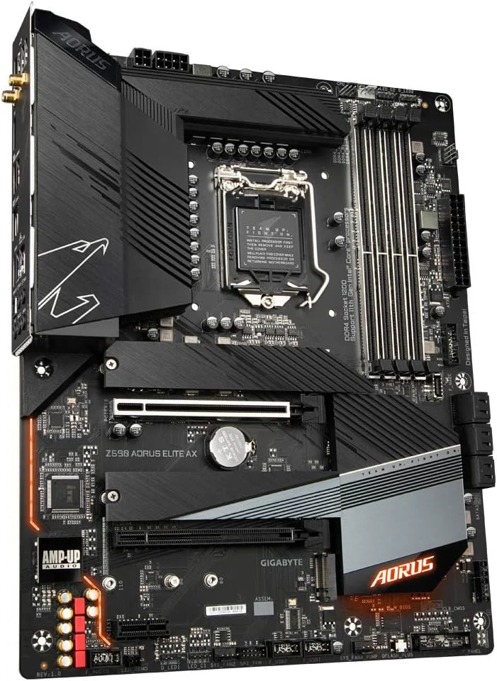 مادربرد گیگابایت Z590 AORUS ELITE AX ATX برای پردازنده های Intel LGA 1200