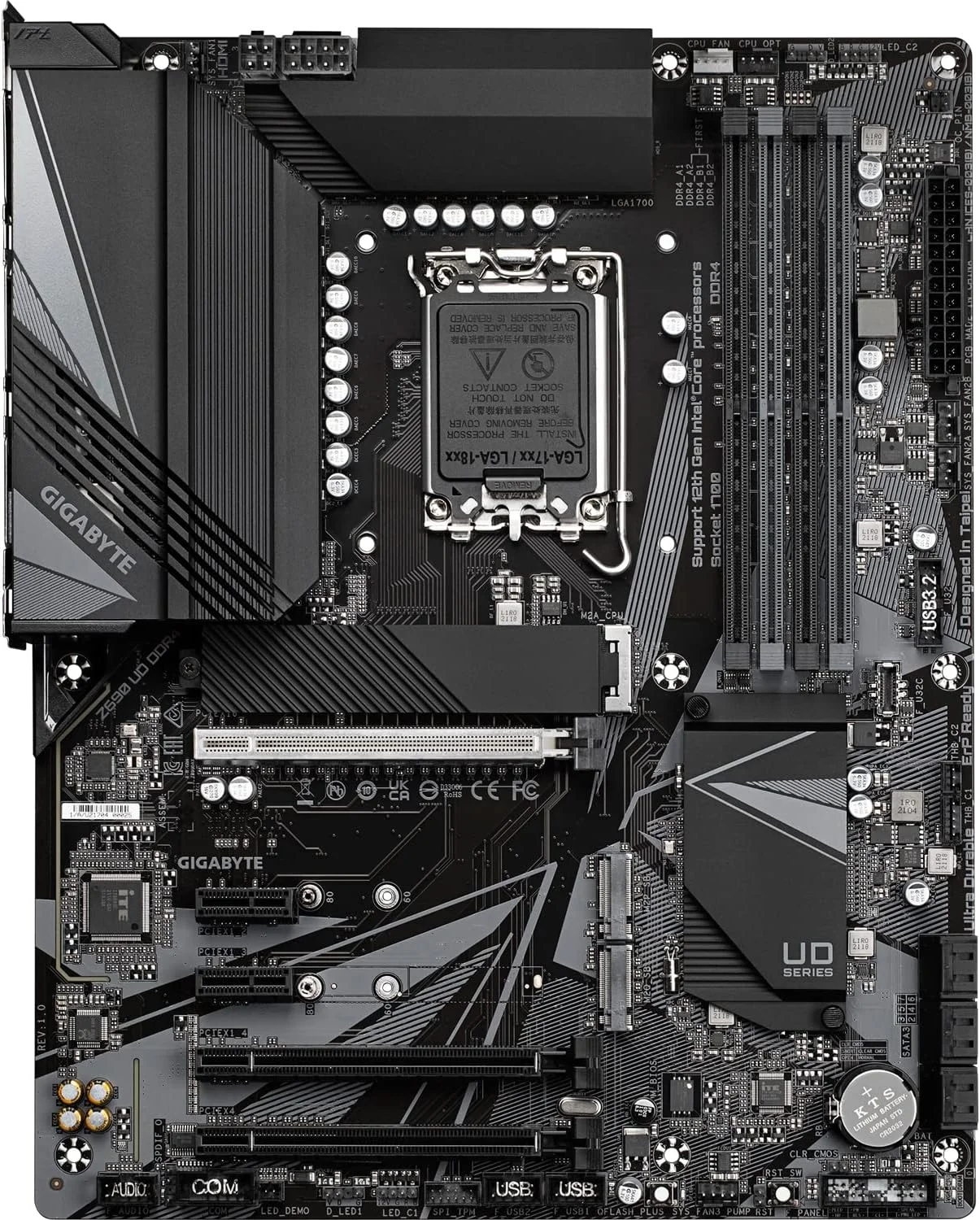 مادربرد گیگابایت Z690 UD DDR4 (rev. 1.0) اینتل Z690 LGA 1700 ATX