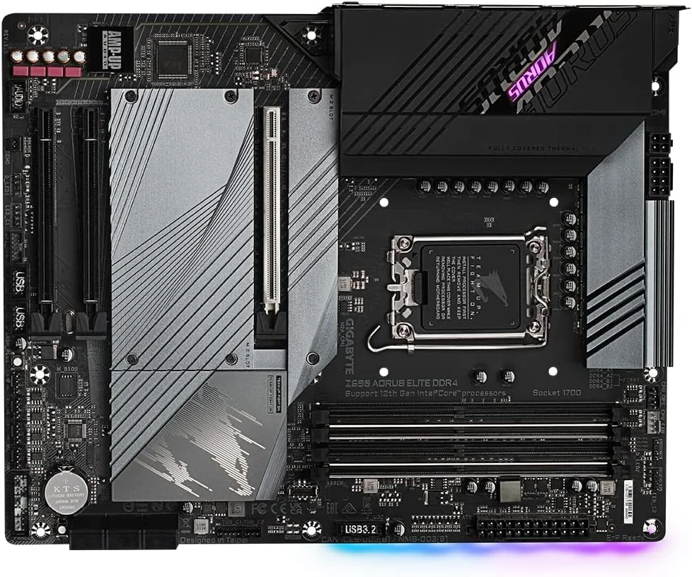 مادربرد گیگابایت Z690 AORUS ELITE DDR4 (rev. 1.0) Intel Z690 LGA 1700 ATX