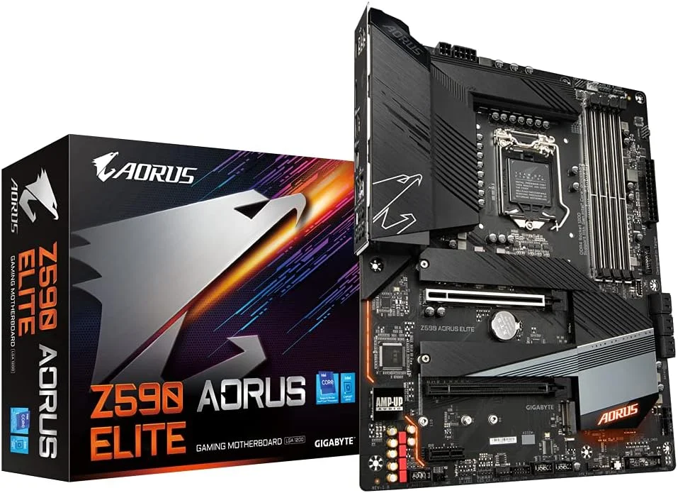مادربرد GIGABYTE Z590 AORUS Elite اینتل Z590 Express LGA 1200 ATX مادربرد GIGABYTE Z590 AORUS Elite اینتل Z590 Express LGA 1200 ATX