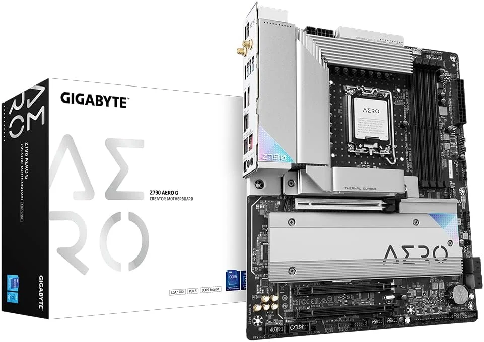 مادربرد گیگابایت Z790 Aero G، Intel Z790 - سوکت 1700، DDR5، PCIe 5.0، Z790 AERO G 1.0